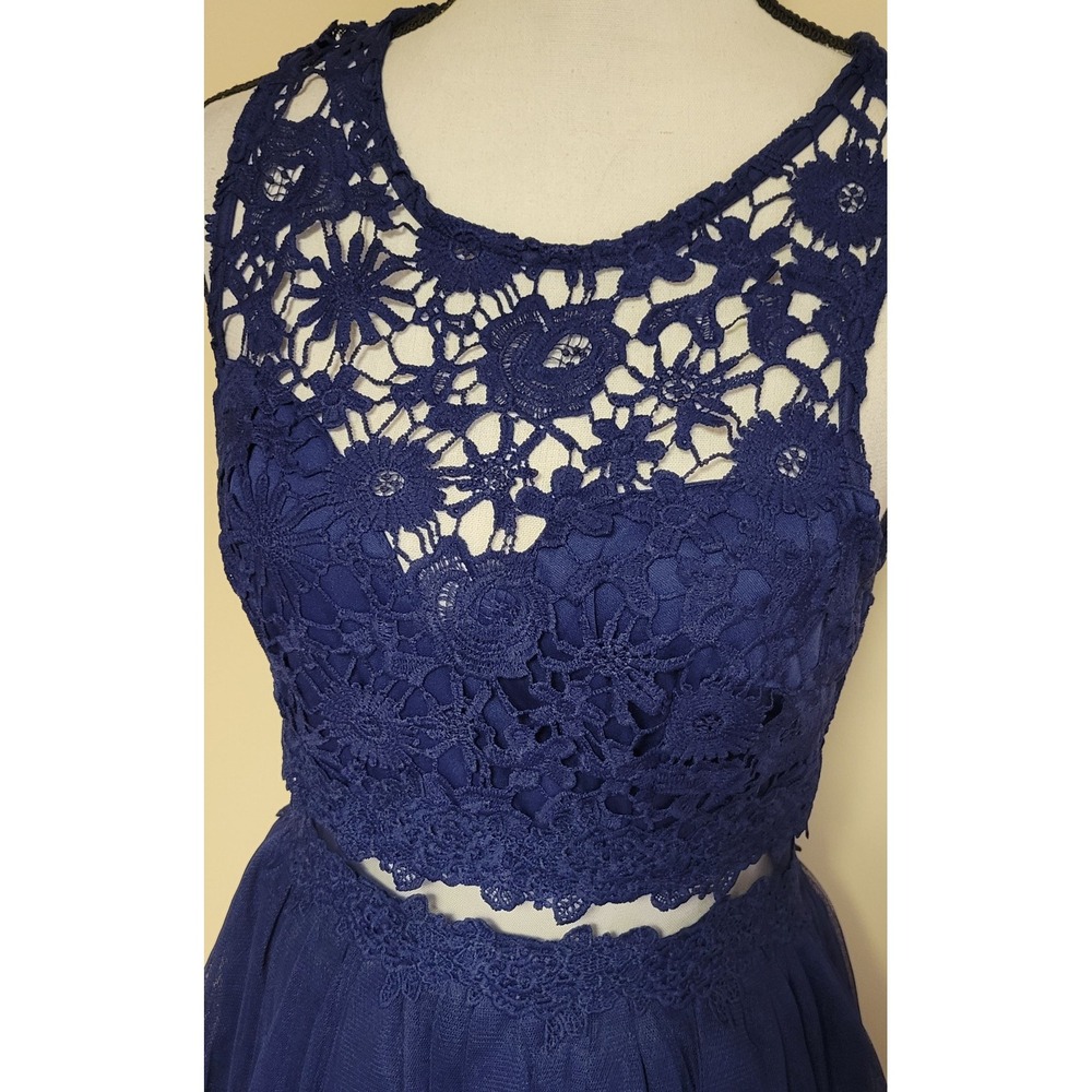 NWT Maniju Tulle Lace Dress - Picture 4 of 9